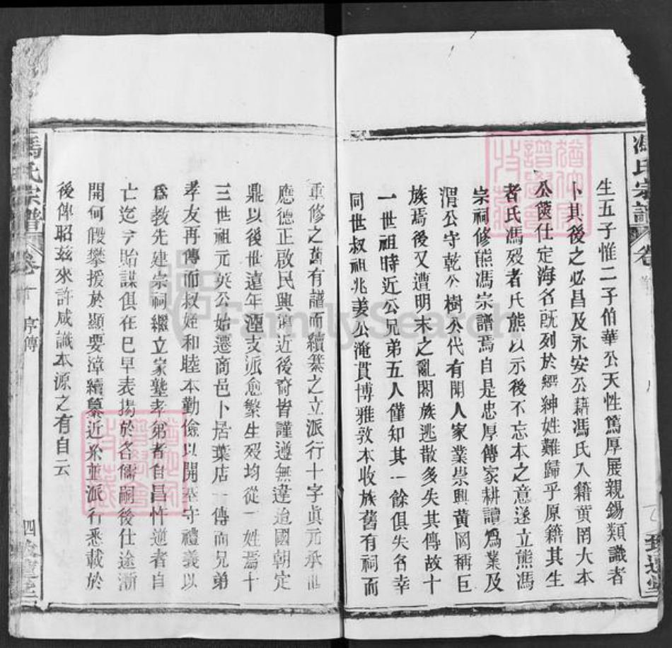 湖北省武汉市新洲区冯氏致远堂族谱-冯氏宗谱.pdf电子版插图5
