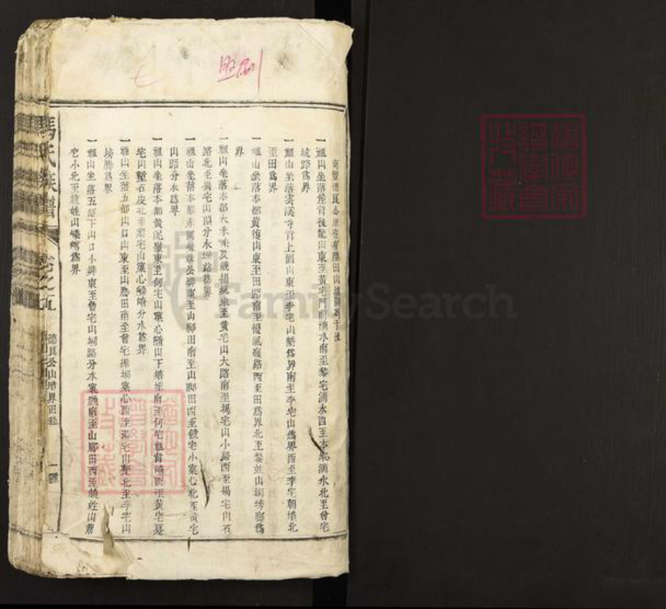 江西省冯氏族谱-冯氏族谱.pdf电子版插图1