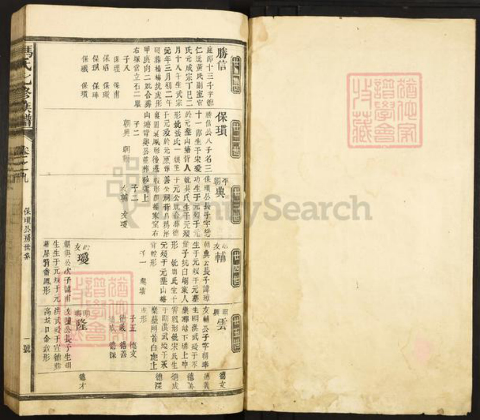 福建省南平市浦城县古楼乡冯氏族谱-冯氏七修族谱.pdf电子版插图1