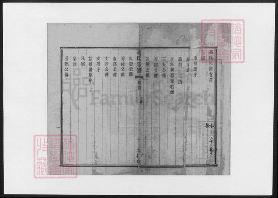 江苏省无锡市冯氏族谱-冯氏宗谱.pdf电子版插图3