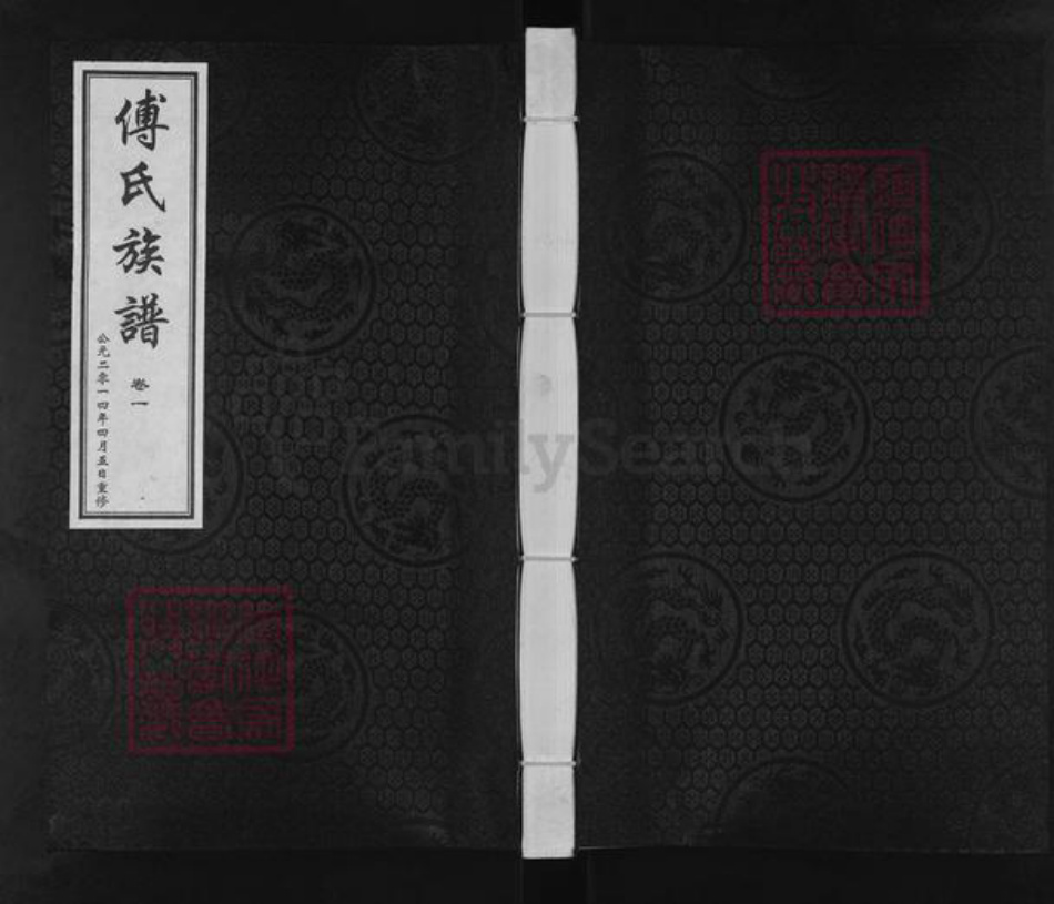河北省沧州盐山县傅氏族谱-傅氏族谱.pdf电子版插图