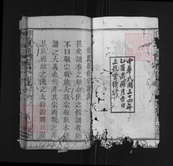 湖北省黄冈市麻城市龟山镇傅氏三说堂族谱-傅氏族谱.pdf电子版插图2