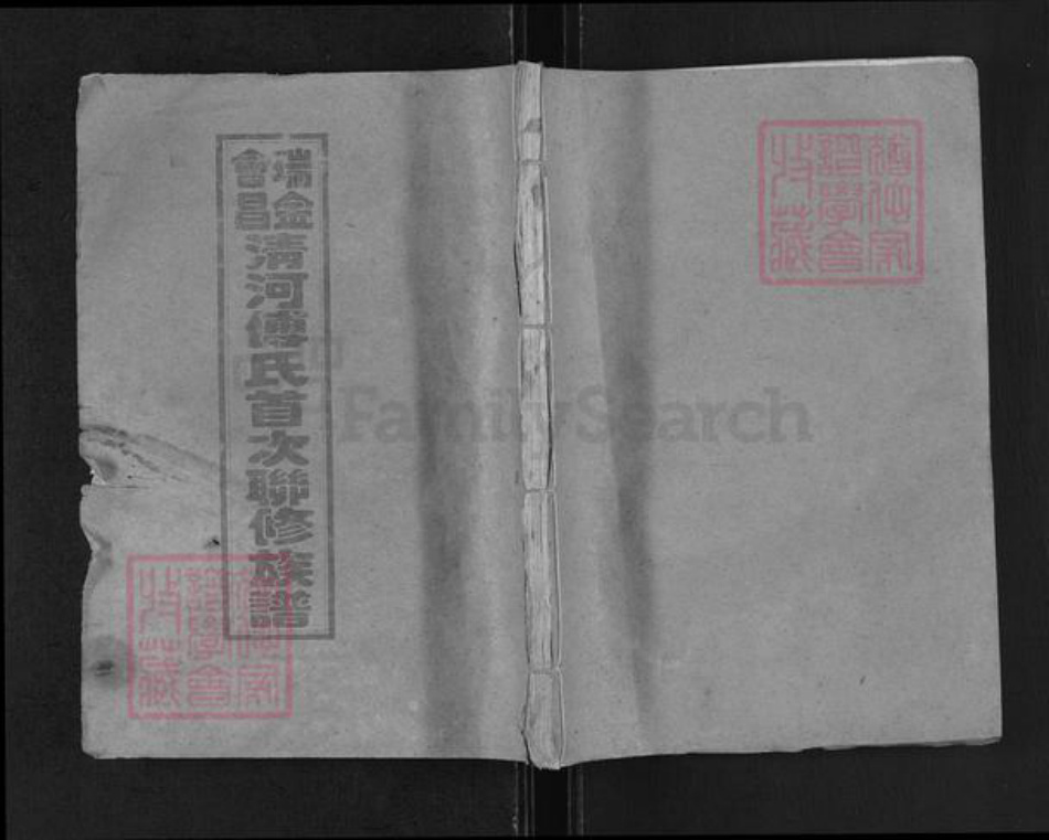 江西省赣州市傅氏族谱-瑞金会昌清河傅氏首次联修族谱.pdf电子版插图