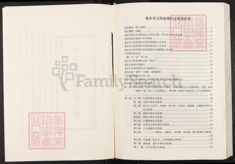 重庆市云阳县云阳镇傅氏清河堂族谱-中华傅氏通谱第七卷.重庆市云阳县支族谱.pdf电子版插图2