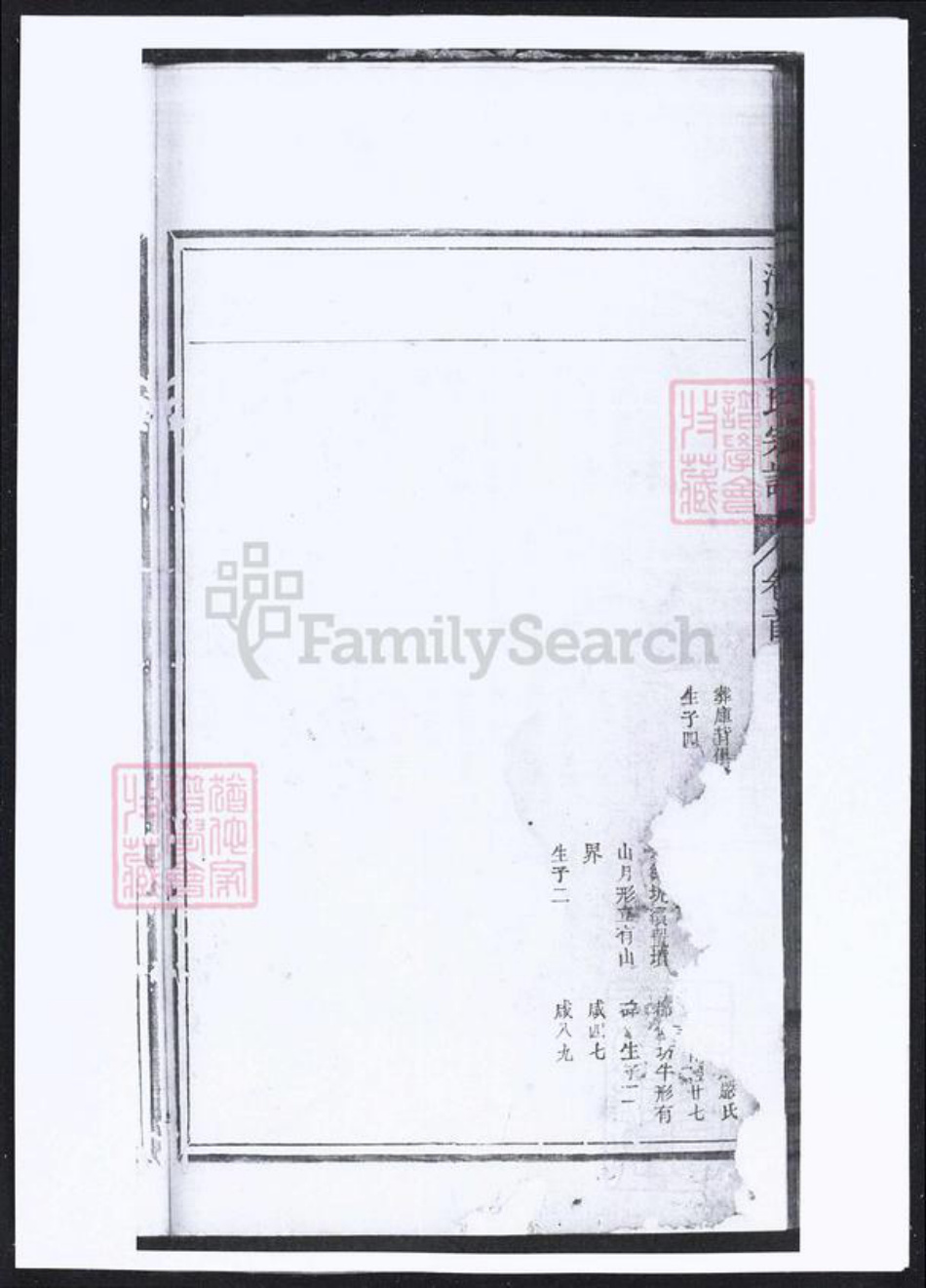 浙江省衢州龙游县傅氏族谱-清河傅氏宗谱.pdf电子版插图2