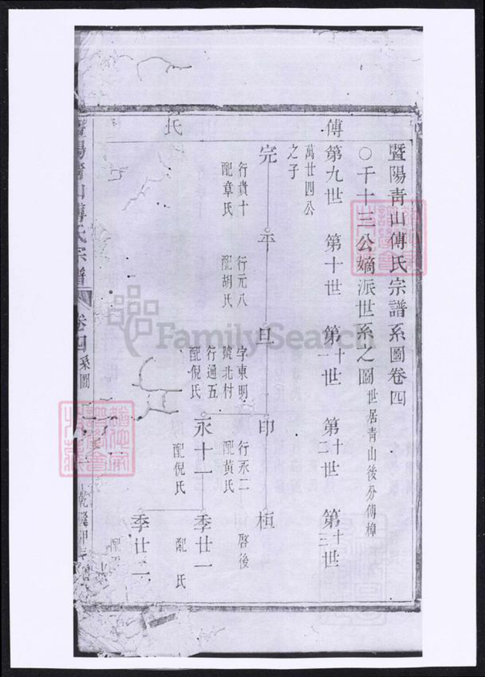 浙江省绍兴诸暨市诸暨傅氏族谱-暨阳青山傅氏宗谱.pdf电子版插图