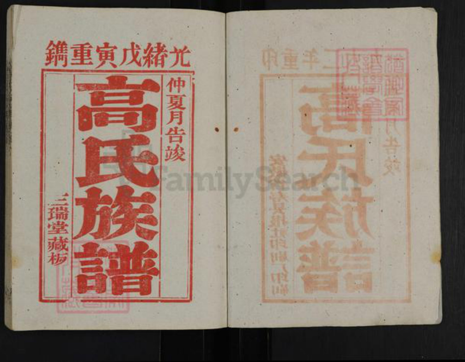 江苏省徐州市丰县华山镇高氏三瑞堂族谱-古丰高氏族谱.pdf电子版插图2