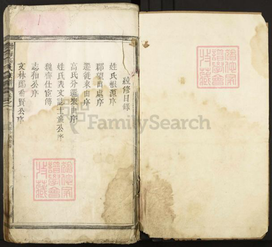 山东省东营市高氏族谱-渤海高氏宗谱.pdf电子版插图1