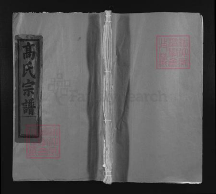 安徽省池州市东至县高氏金镜堂族谱-渤海高氏宗谱.pdf电子版插图