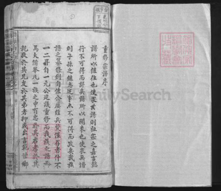 安徽省池州市东至县高氏金镜堂族谱-渤海高氏宗谱.pdf电子版插图1
