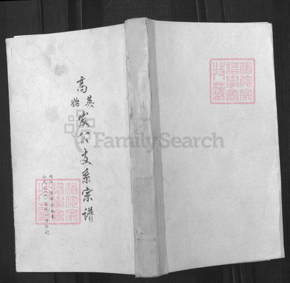 四川省内江市资中县银山镇高氏渤海堂族谱-高英始发公支系宗谱.pdf电子版插图