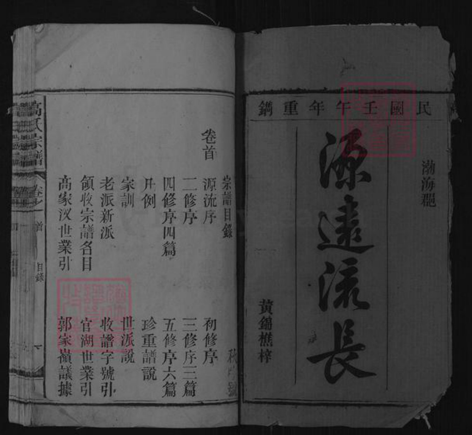 安徽省安庆市宿松县高氏族谱-高氏宗谱.pdf电子版插图1