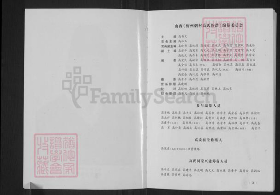 山西省忻州市忻府区兰村乡高氏族谱-高氏族谱.pdf电子版插图3