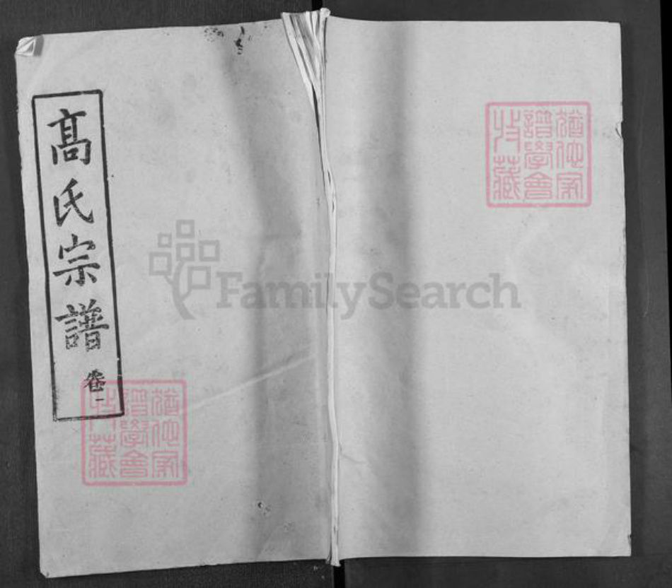 湖北省武汉市新洲区高氏渤海堂族谱-高氏宗谱.pdf电子版插图