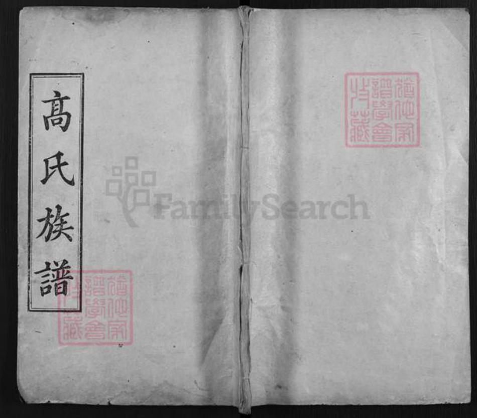 湖北省黄冈市高氏安愚堂族谱-高氏族谱.pdf电子版插图