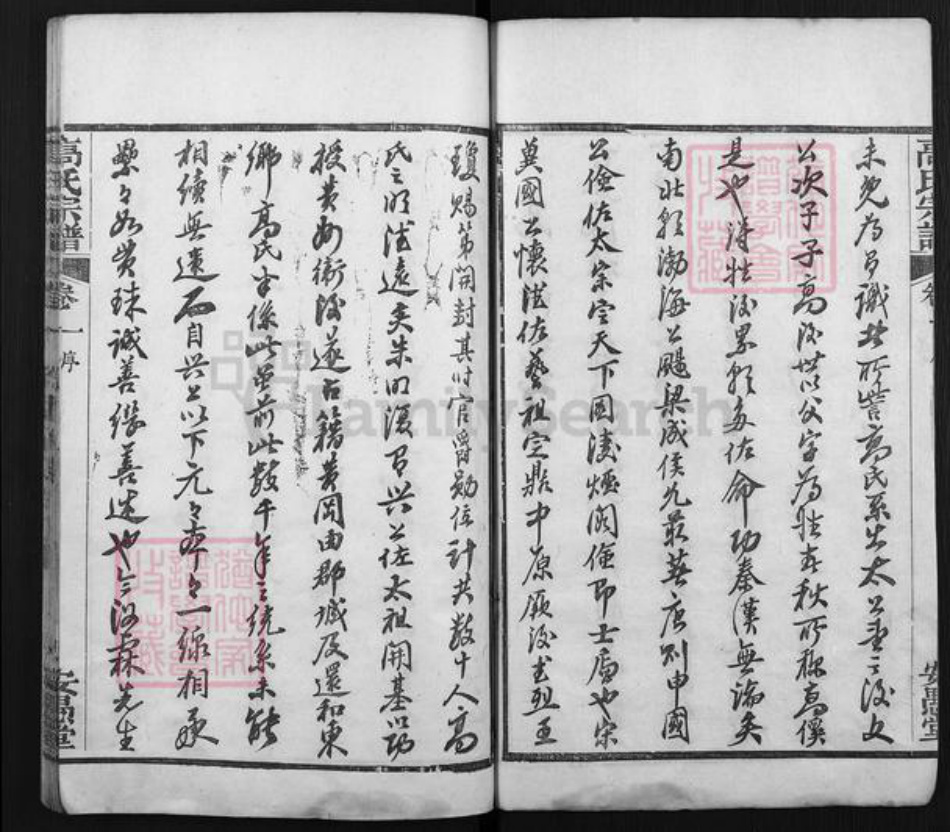 湖北省黄冈市高氏安愚堂族谱-高氏族谱.pdf电子版插图2