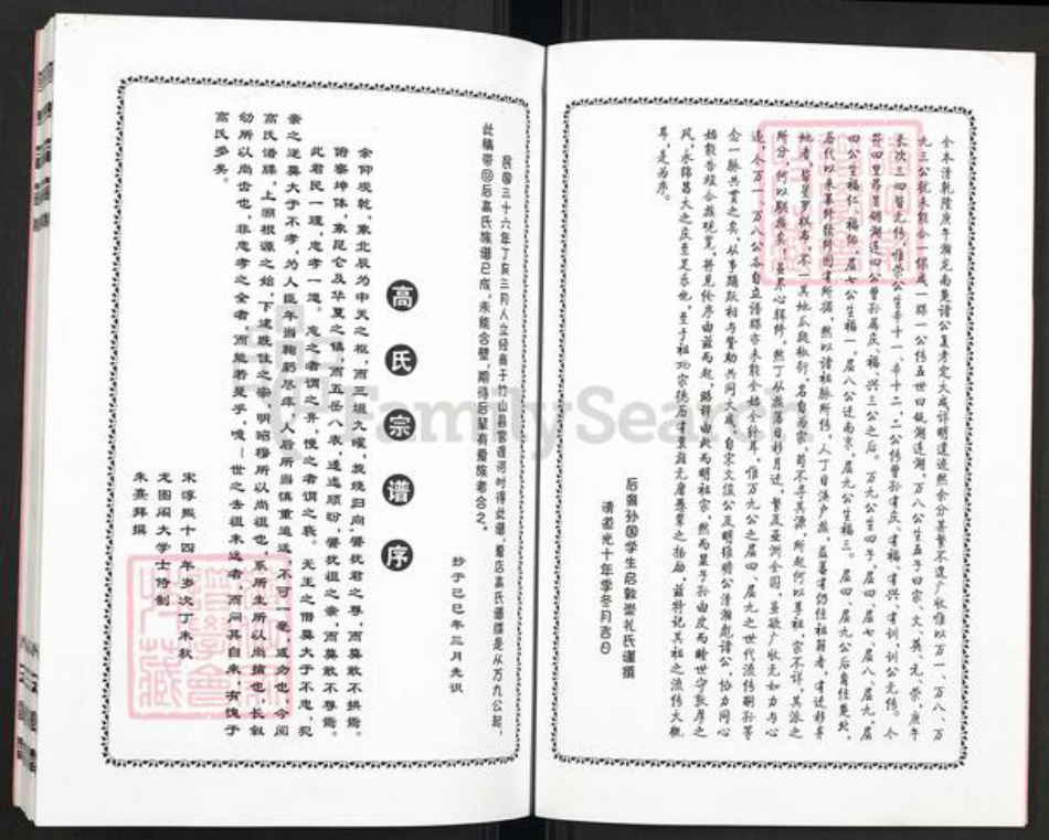 湖北省孝感市大悟县夏店镇高氏安愚堂族谱-高氏宗谱.pdf电子版插图2