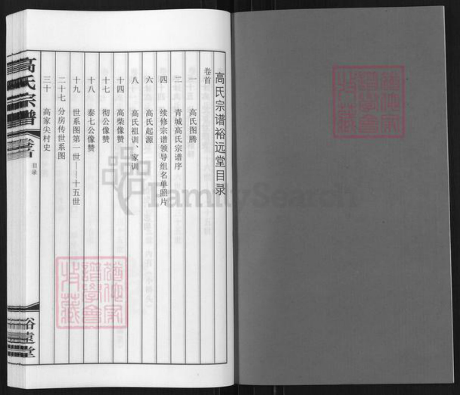 江苏省无锡市惠山区长安街道高氏裕远堂族谱-无锡青城高氏宗谱.pdf电子版插图2