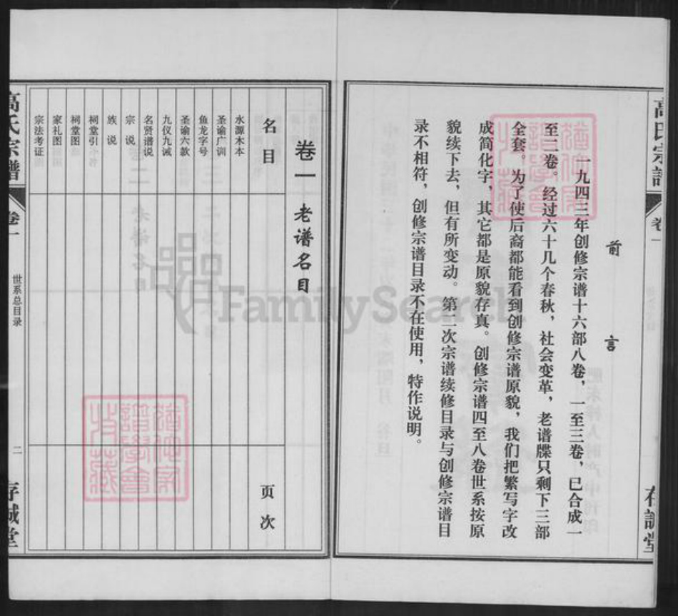 安徽省合肥市肥东县包公镇高氏存诚堂族谱-高氏宗谱.pdf电子版插图2