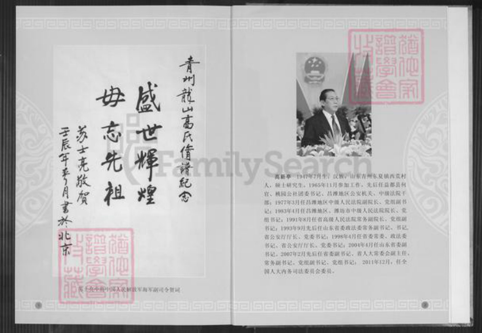 山东省潍坊市青州市高氏族谱-青州龙山高氏族谱.中华高氏大通谱青州支谱.pdf电子版插图3
