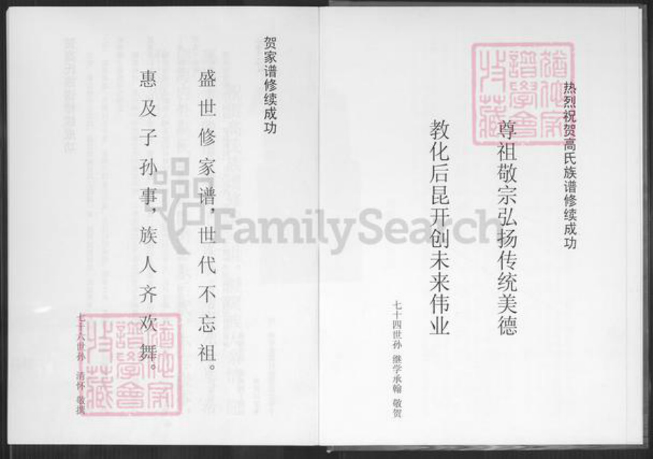 江苏省宿迁市沭阳县潼阳镇高氏渤海堂族谱-高氏族谱.pdf电子版插图3