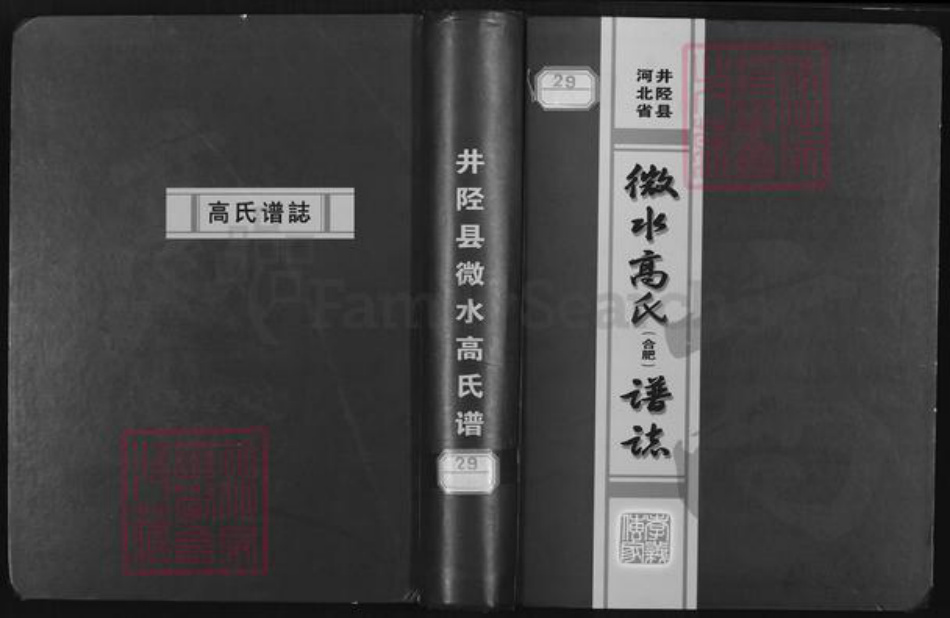 河北省石家庄市井陉县微水镇高氏明锦堂族谱-河北省井陉县微水高氏(合肥)谱志.pdf电子版插图