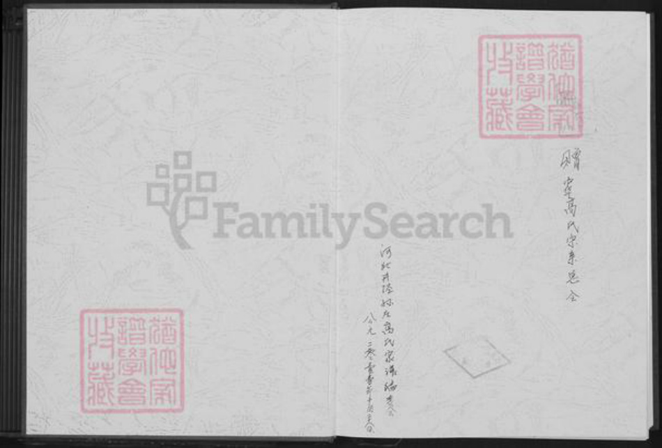 河北省石家庄市井陉县孙庄乡高氏族谱-高氏家谱.pdf电子版插图1