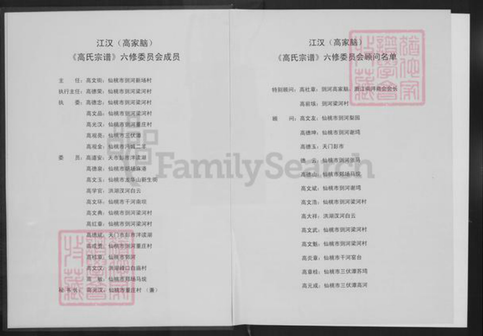 湖北省仙桃市剅河镇高氏渤海堂族谱-高氏宗谱.pdf电子版插图2
