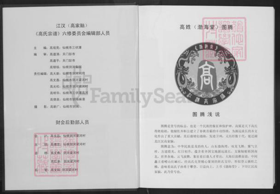 湖北省仙桃市剅河镇高氏渤海堂族谱-高氏宗谱.pdf电子版插图3