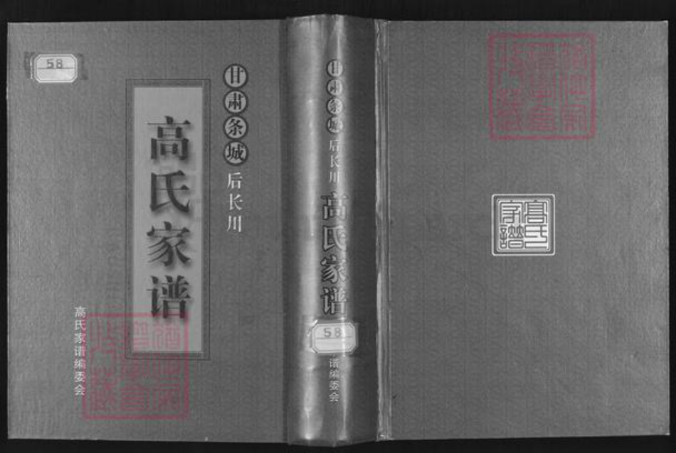 甘肃省白银高氏族谱-甘肃条城后长川高氏家谱.pdf电子版插图