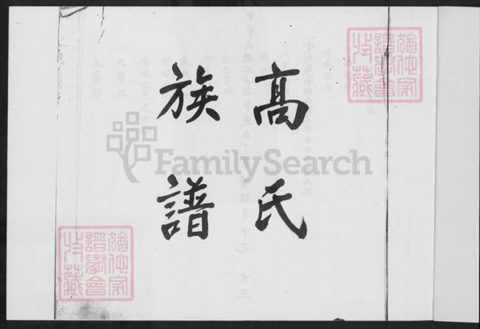 福建省三明市大田县高氏族谱-高氏族谱.pdf电子版插图2
