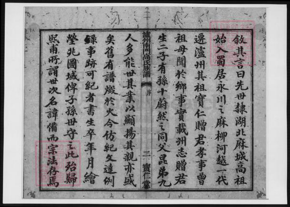 四川省泸州市高氏族谱-泸州南门高氏族谱.pdf电子版插图2