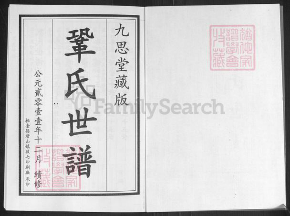山东省淄博市桓台县起凤镇巩氏九思堂族谱-巩氏世谱.pdf电子版插图2