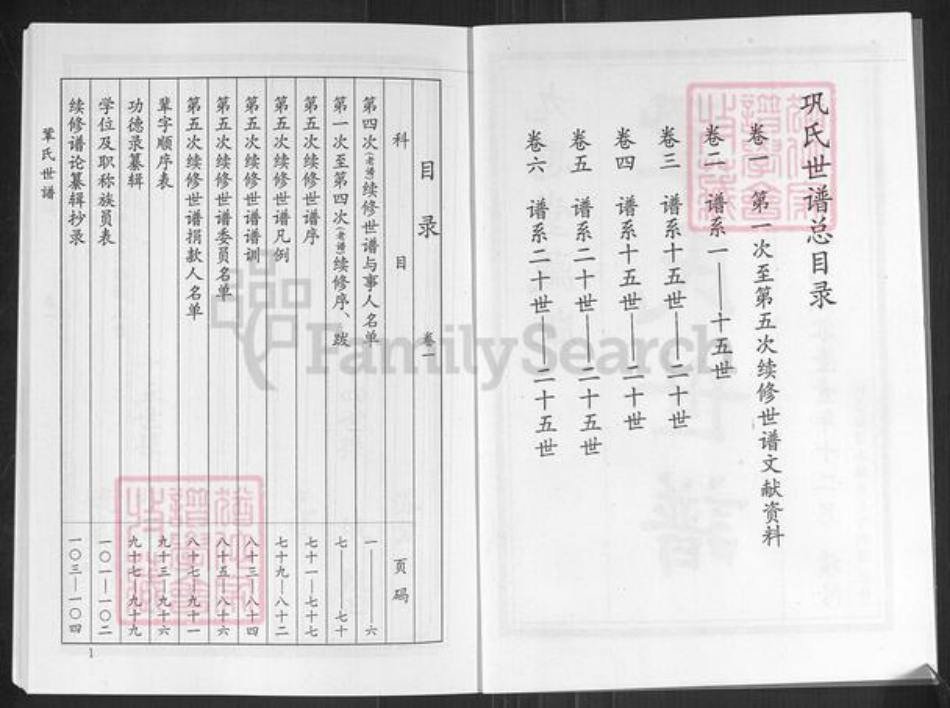 山东省淄博市桓台县起凤镇巩氏九思堂族谱-巩氏世谱.pdf电子版插图3