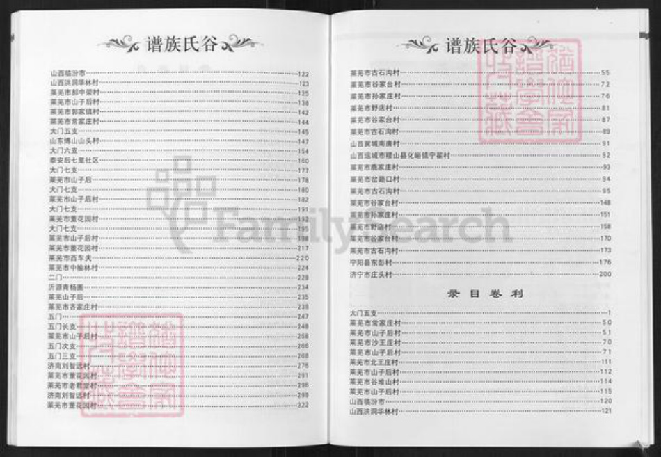 山东省济南市莱芜区谷氏族谱-谷氏族谱.pdf电子版插图1