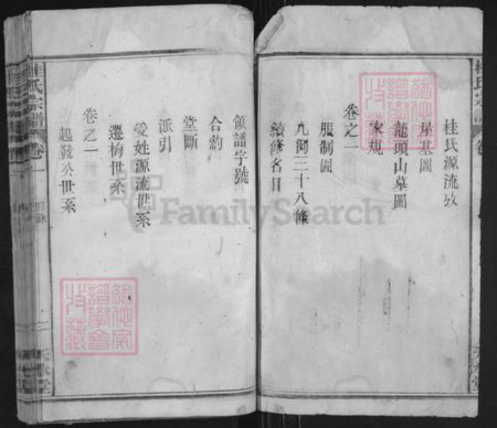 湖北省黄冈市黄梅县桂氏天水堂族谱-桂氏宗谱.pdf电子版插图2
