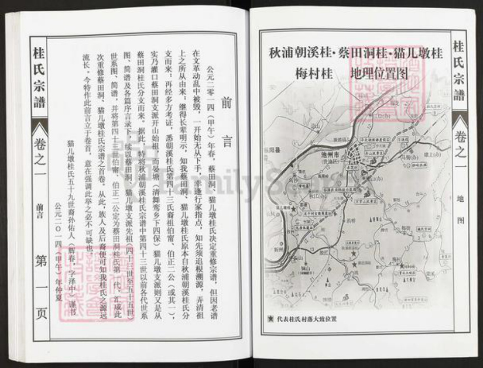 安徽省池州市贵池区乌沙镇桂氏族谱-桂氏宗谱.pdf电子版插图2
