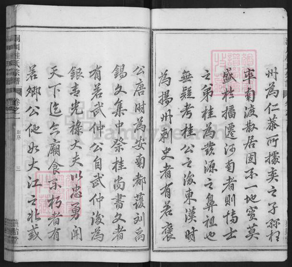 浙江省杭州市淳安县县桂氏燕贻堂族谱-洞川桂氏宗谱.pdf电子版插图3