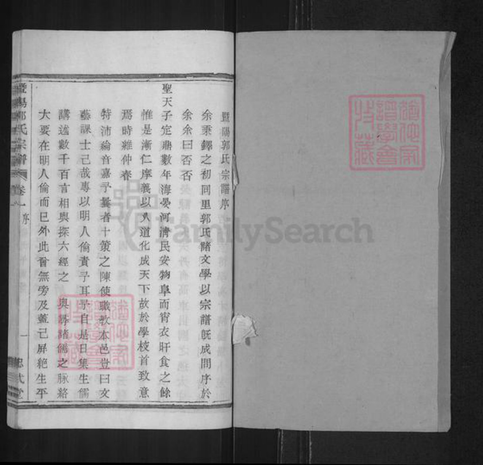 浙江省绍兴诸暨市暨阳街道郭氏忠武堂族谱-暨阳郭氏宗谱.pdf电子版插图1