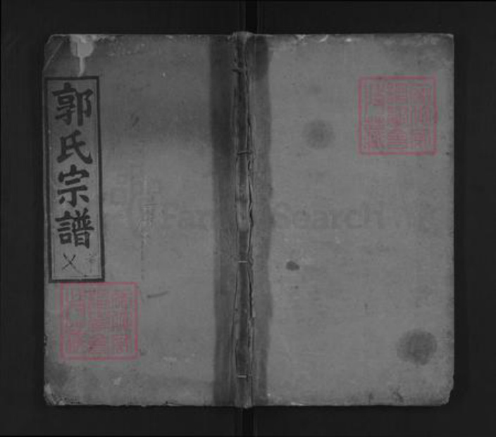 湖北省武汉市黄陂区郭氏汾阳堂族谱-郭氏宗谱.pdf电子版插图