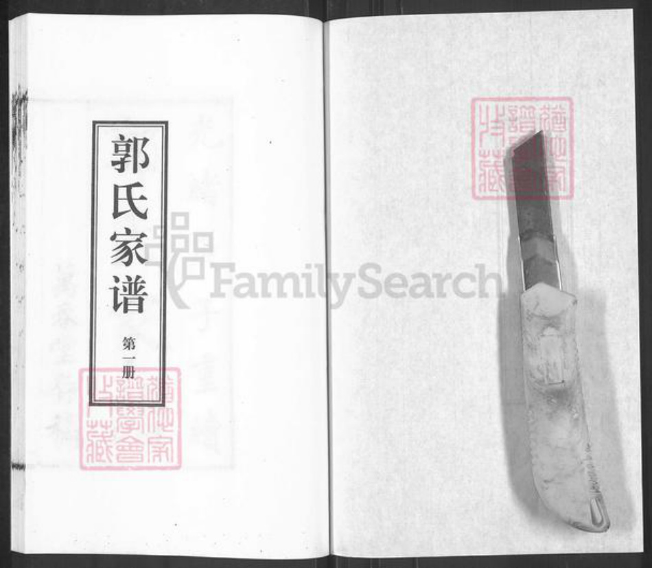 河北省沧州盐山县郭氏万春堂族谱-郭氏家谱.pdf电子版插图1
