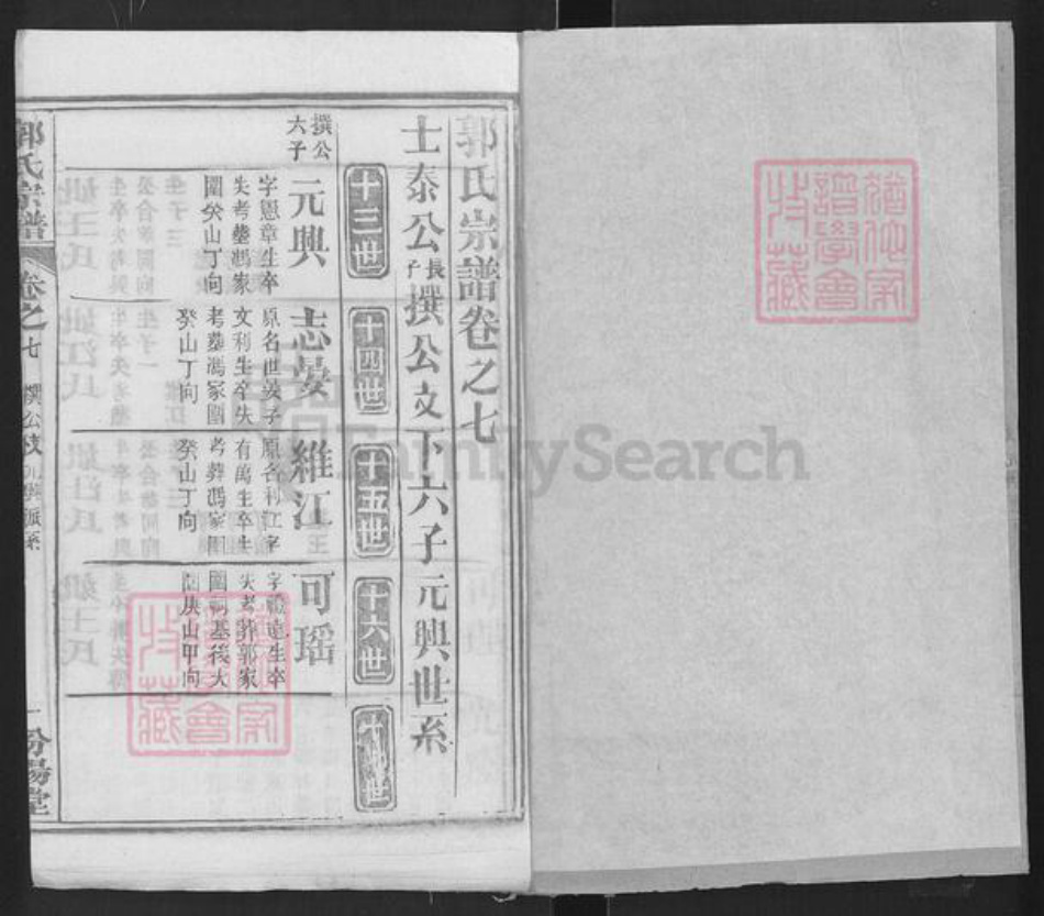 湖北省武汉市新洲区郭氏汾阳堂族谱-郭氏宗谱.pdf电子版插图1