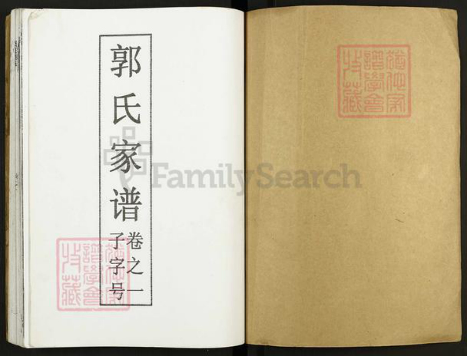 江苏省泰州市泰兴市郭氏七凤堂族谱-郭氏家谱.pdf电子版插图1