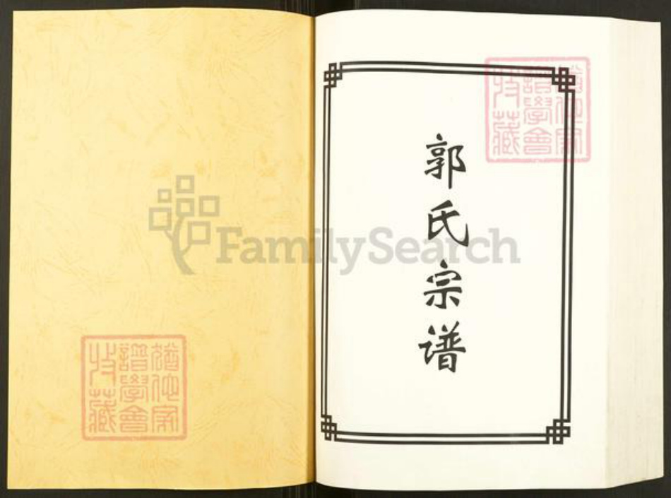 安徽省滁州市天长市郭氏井泉堂族谱-郭氏宗谱.pdf电子版插图1 安徽省滁州市天长市郭氏井泉堂族谱-郭氏宗谱.pdf电子版插图1