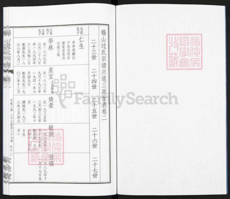 江苏省常州市武进县过氏宝纶堂族谱-锡山过氏宗谱.pdf电子版插图1