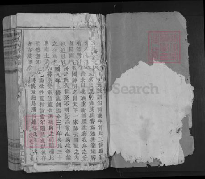 江西省赣州市兴国县何氏庐江堂族谱-何氏四修族谱.pdf电子版插图1 江西省赣州市兴国县何氏庐江堂族谱-何氏四修族谱.pdf电子版插图1