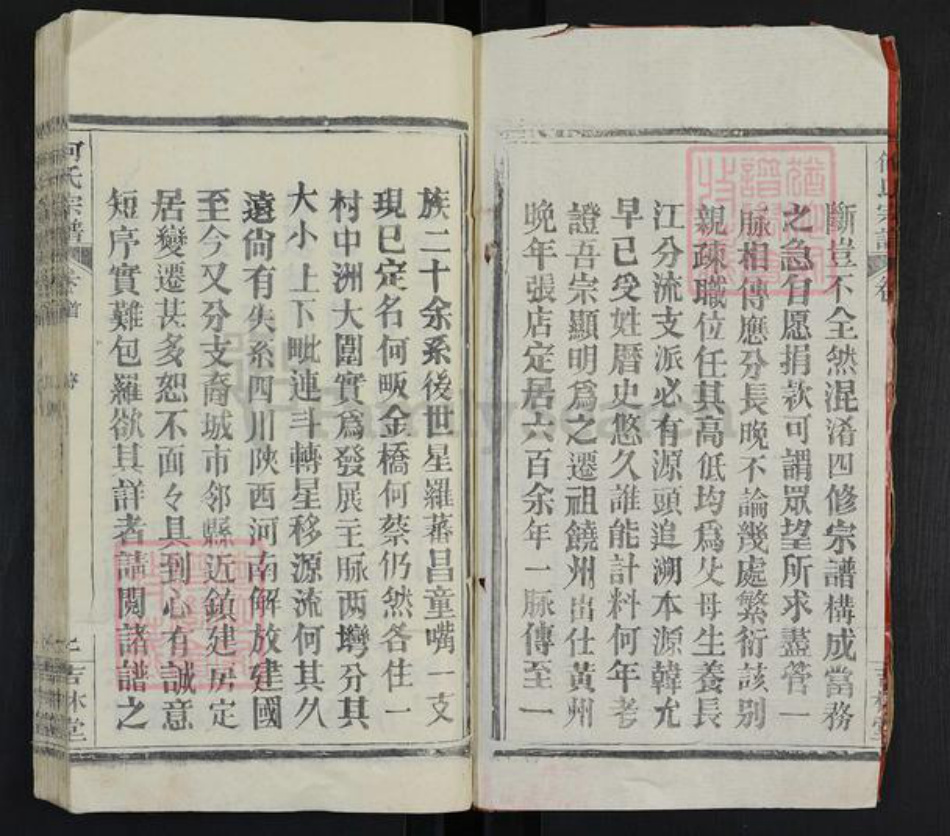 湖北省武汉市新洲区何氏吉林堂族谱-何氏宗谱.pdf电子版插图2 湖北省武汉市新洲区何氏吉林堂族谱-何氏宗谱.pdf电子版插图2