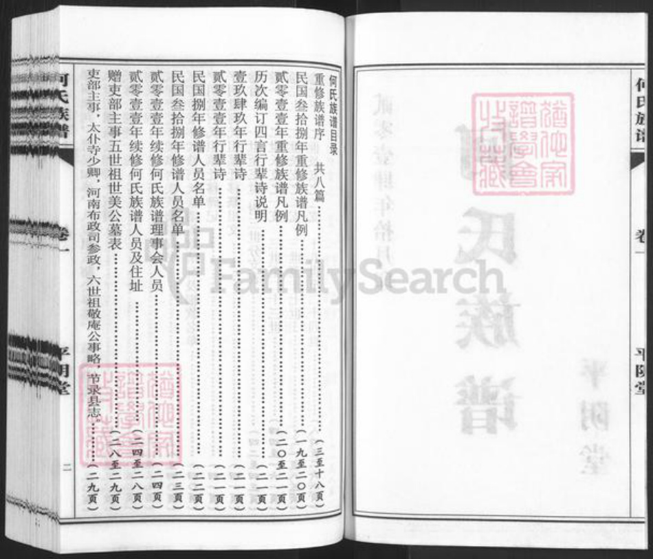 山东省济南市平阴县何氏平阴堂族谱-平阴堂.何氏族谱.pdf电子版插图2