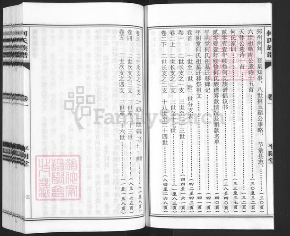 山东省济南市平阴县何氏平阴堂族谱-平阴堂.何氏族谱.pdf电子版插图3