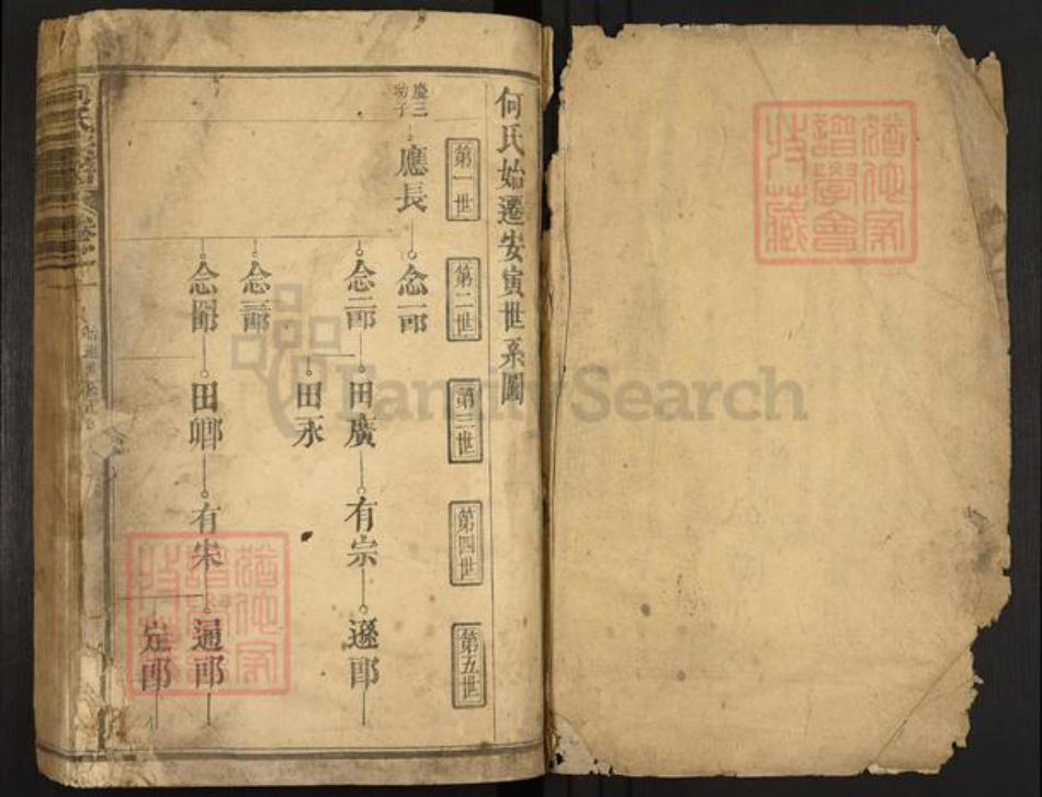 福建省三明市建宁县黄芳乡何氏族谱-何氏宗谱.pdf电子版插图1